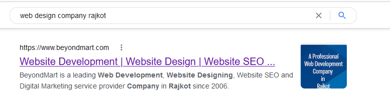 I am looking for website design company